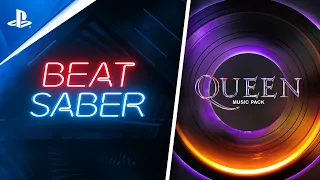 Beat Saber - PS VR2 Reveal Trailer and Queen Music Pack Announcement | PS VR2 Games