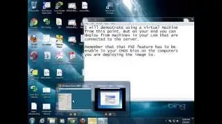 Windows Server 2008 Deployment Services (WDS) and deploying a Windows 7 image remotely
