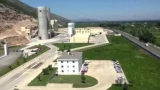 Colacem Albania - Pamja panoramike e stabilimentit
