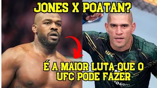 JON JONES ALEX POATAN? JONES RASGA ELOGIOS A POATAN E NÃO DESCARTA LUTA PESO CINTURÃO DOS PESADOS