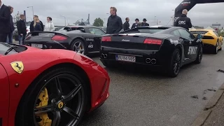 Cool Car Race 2015! CRAZY sounds! revs and accelerations!