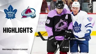 Колорадо - Торонто / NHL Highlights | Maple Leafs @ Avalanche 11/23/19