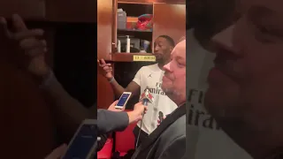 Jimmy Butler & Bam Adebayo poking fun at each other over their PSG F.C. kits