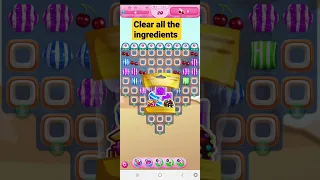 Candy Crush Saga Level 573 Clear all the Ingredients. For only 2 moves Level Completed