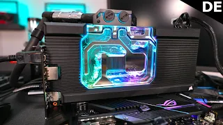 Mehr Leistung durch Wasserkühlung? Luftblasen im Block ein Problem? RTX 3070 Strix mit Corsair XG7