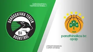 Darussafaka Tekfen Istanbul - Panathinaikos OPAP Athens Highlights | EuroLeague RS Round 25