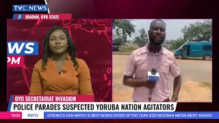 Police  Parade Suspected Yoruba Nation Agitators in Oyo State