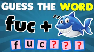 Guess The Word by Emoji and Letters - MEDIUM Level | Quiz for Smart