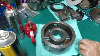 SANOU  200mm  6 Jaw Chuck Clean, Service, Fit and Test.