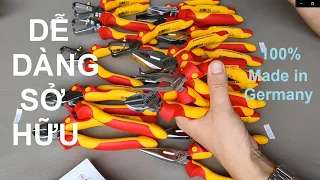 Quá dễ dàng để sở hữu chọn bộ KÌM ĐỨC - German Tools Review: Knipex, Wiha, Wera.