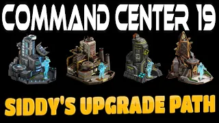 War Commander: Siddy's CC19 Upgrade Path Updated.