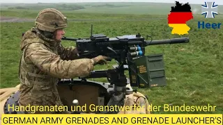German Army Grenades and grenade launchers | Handgranaten und Granatwerfer der Bundeswehr