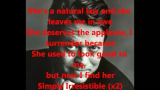 Robert Palmer- Simply Irresistible (With Lyrics)