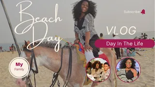 LAGOS VLOG: Beach Day With Family❤️/ Annoying brothers/ Overprotective Nigerian mom|| PRINCESS NUGA