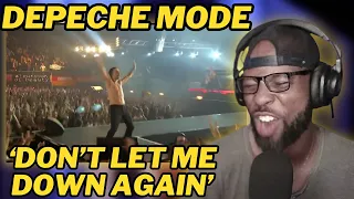 DEPECHE MODE - NEVER LET ME DOWN AGAIN (TOUR OF THE UNIVERSE LIVE IN BARCELONA 2009) | REACTION