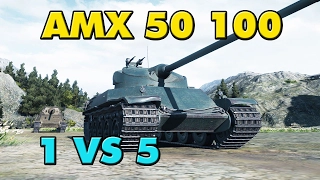 World of Tanks | AMX 50 100 - 9 Kills - 7.3K Damage