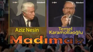 Karamollaoğlu ve Aziz Nesin Canlı Yayında Tartıştı  Tarih 1993