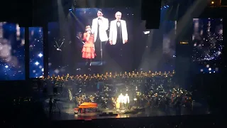 Andrea Bocelli Matteo Virginia 'The Greatest Gift' Live Honda Center Anaheim CA USA December 4, 2022