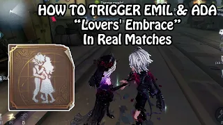 How to use Emil & Ada Emote "Lover's Embrace" in Real Match