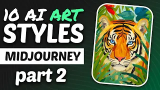 10 Amazing Ai Art Styles In Midjourney Part 2