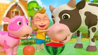 Farmer In The Dell - Animal Song and for Kids - Dairy Cow Cartoon | Kids Son{video No3}