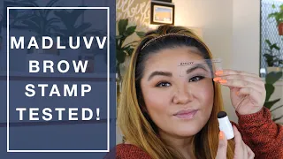 MADLUVV Brow Stamp TESTED!