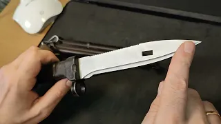 Штык нож АК 74 6х5, Bayonet knife AK 74USSR