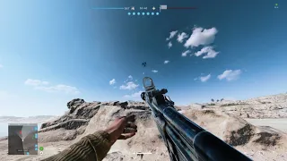 4000lb bomb vs one man (Battlefield V)