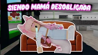 😂Siendo una mamá desobligada en Brookhaven 😆/Roblox