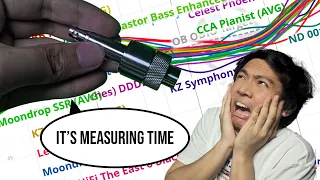 I MEASURE (and review) 30 IEMs IN UNDER 12 MINUTES!