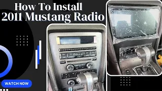 The Expert's Guide to 2011 mustang radio install