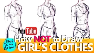 HOW NOT TO DRAW WOMEN'S CLOTHES