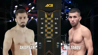 Арен Акопян vs. Руслан Абильтаров | Aren Akopyan vs. Ruslan Abiltarov | ACA 107 - Sochi