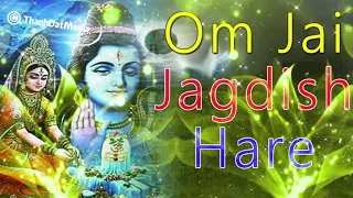 Om Jai Jagdish Hare I Aarti with Hindi English Lyrics I BABITA SHARMA