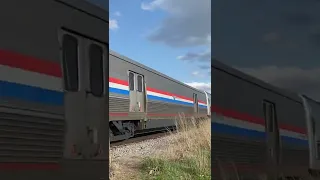 Amtrak 302 and 300 Lead Empire Builder in Glenview