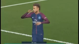 PES 2018 ! NEYMAR JR (PSG) vs FC Barcelona Full Match  !! Pes 2018 Pc Gameplay