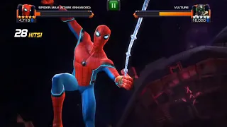 Marvel Contest of Champions: Spider-Man Stark Enhanced Vs Vulture