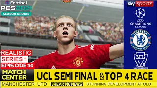 PES 2021 Manchester United Master League EP #36 - #UCL SEMI FINALS AGAINST PSG & BATTLE FOR TOP 4