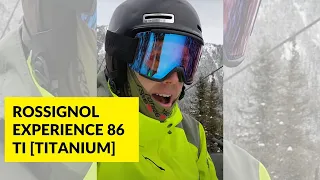 Mise à l'essai du tout terrain - Experience 86 Ti [Titanium] - de Rossignol 2021/2022, Lake Louise