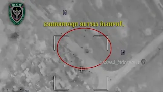 Russian Drone Lancet destroyed Ukrainian Tank