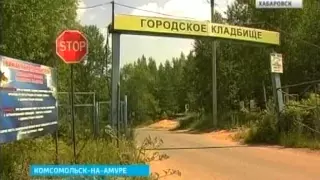 Вести-Хабаровск. Медведи на городское кладбище Комсомольска-на-Амуре