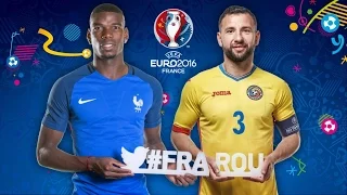 FRANCE VS ROMANIA 2-1 Opening Full Match UEFA EURO 2016 ( PES 16 Gameplay PC / FULL HD )