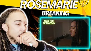WOW !!!! Rosemarie - Breaking (Acoustic Video) [FIRST TIME UK REACTION]
