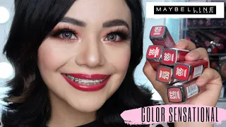 🔥COLOR SENSATIONAL DE MAYBELLINE | NUEVOS TONOS.