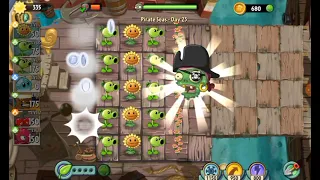 Pirate Seas levels 22 to 24 Plants 🆚 Zombies 2