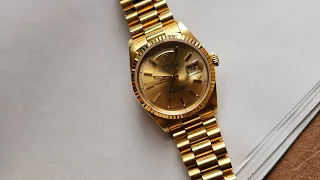 Rolex Day Date President 18ct 18238 Honest Review