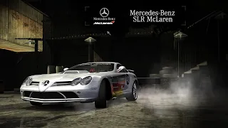 Need for Speed: Most Wanted. Mercedes-Benz SLR McLaren customization and race.