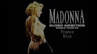 Madonna- BLOND TOUR AMBITION | France, Nice | 1990.