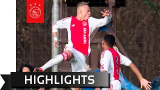 Spectaculair encounter between Feyenoord U17 and Ajax U17