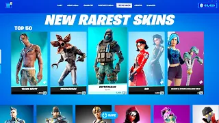 Fortnite TOP 50 RAREST SKINS!